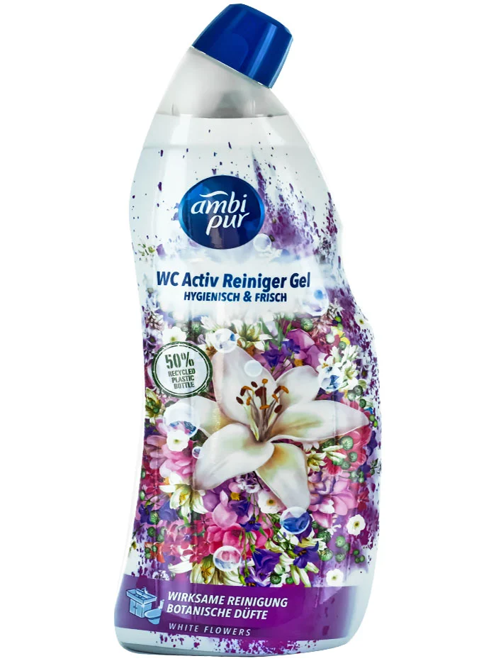 Ambi Pur Gel curatat WC 750 ml White Flowers