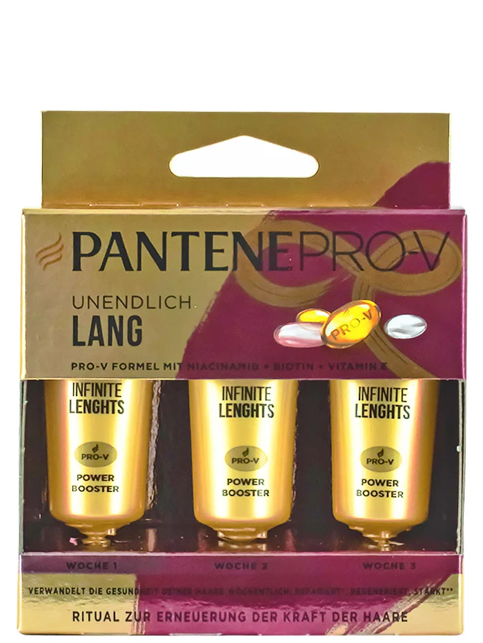 Pantene Tratament fiole de par 3X15 ml Infinity Long (Unendlich Lang)