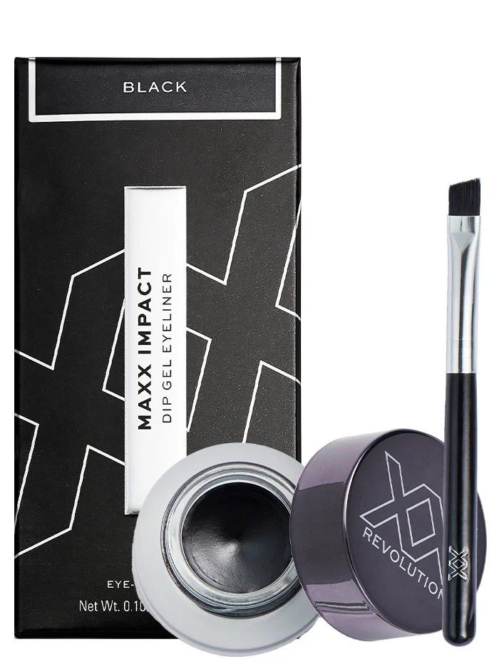 Revolution Tus pleoape Eyeliner Gel 3 g Maxx Impact Black
