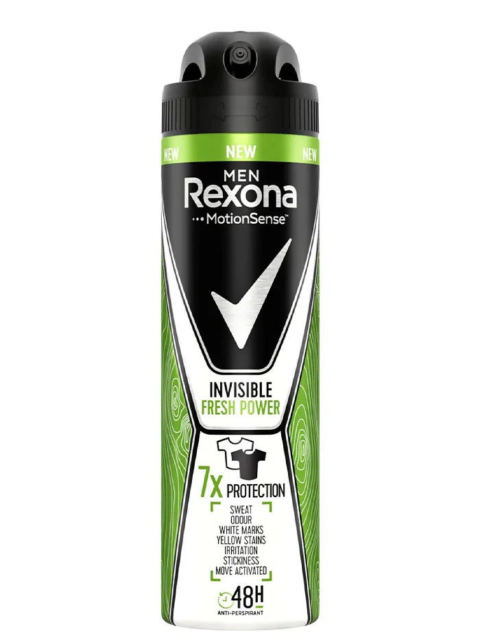 Rexona Spray deodorant barbati 150 ml Invisible Fresh Power