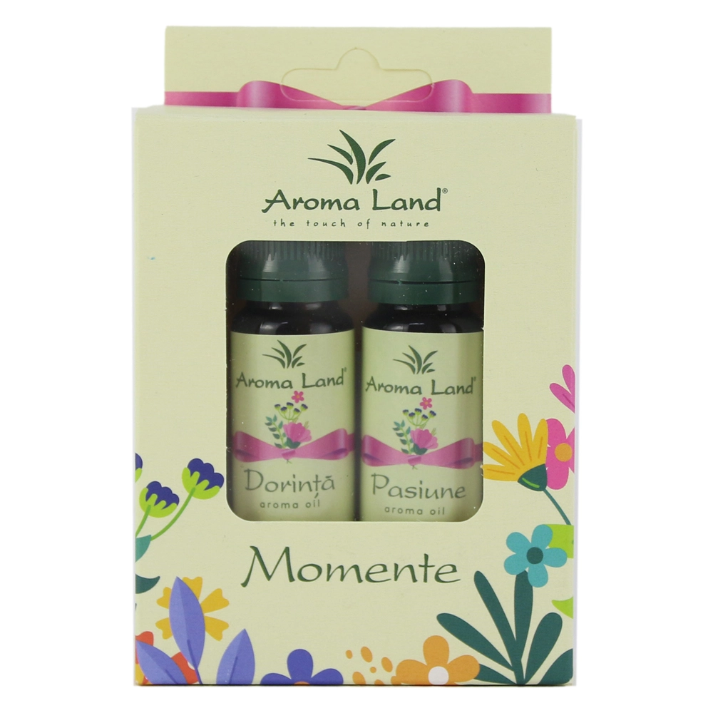 Aroma Land Set 2 Uleiuri parfumate 2 x 10 ml Dorinta & Pasiune
