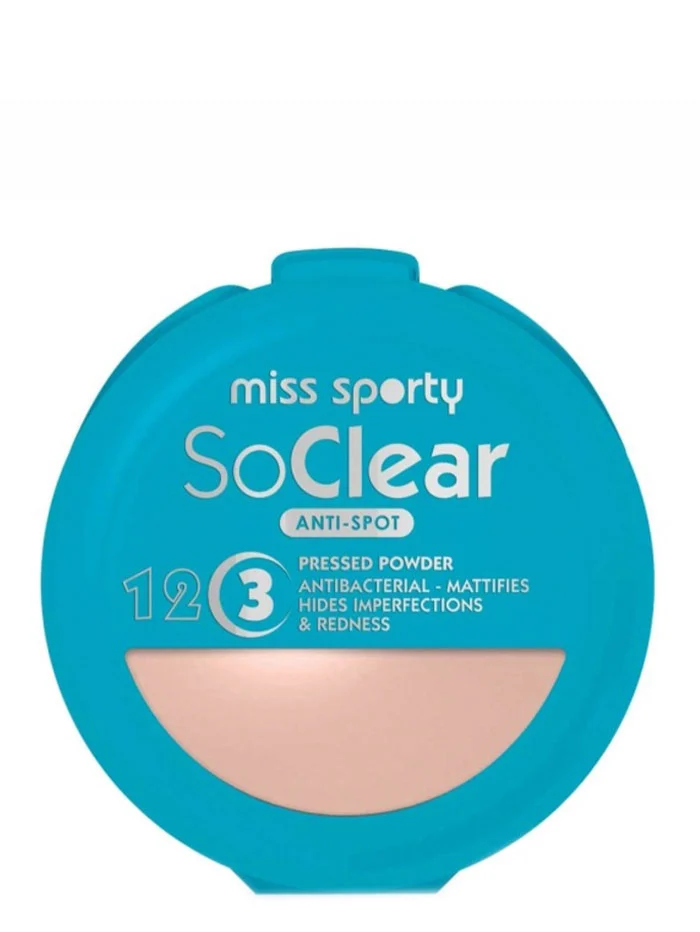 Miss Sporty Pudra pentru fata SoClear 9.4 g 001 Transparent