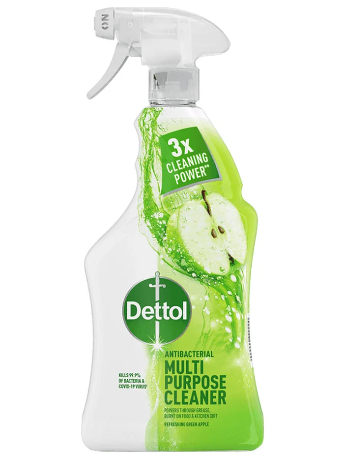 Dettol Solutie curatat multisuprafete cu pompa 500 ml Green Apple