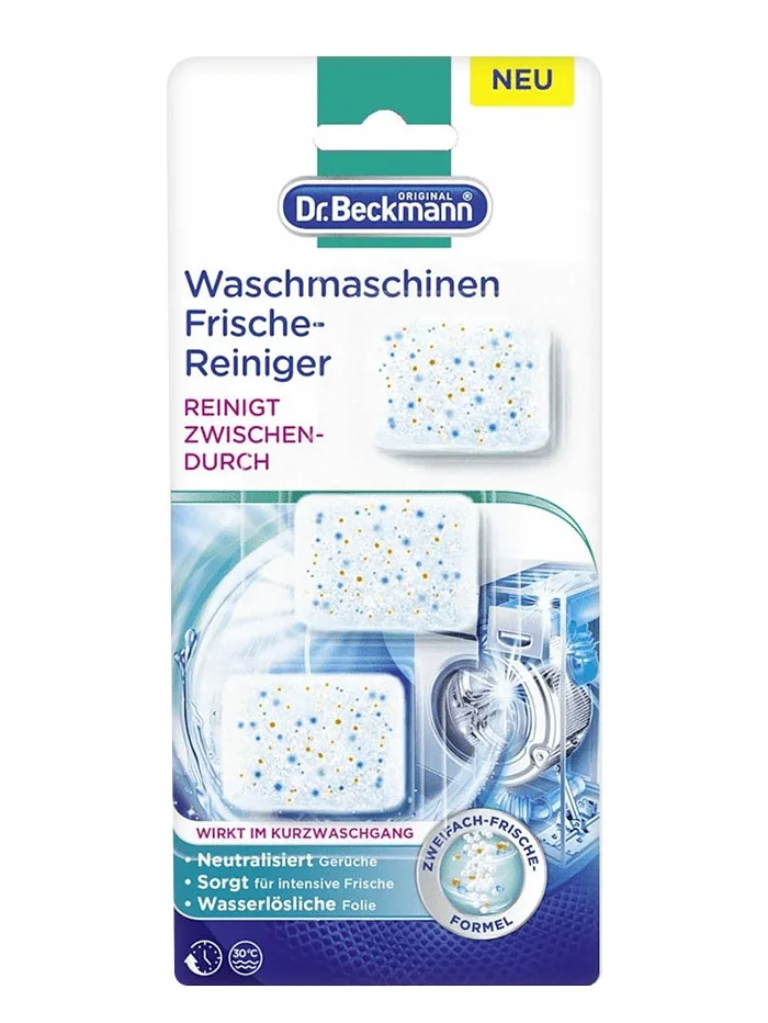 Dr. Beckmann Capsule pentru curatarea masinii de spalat rufe 3x20 g Frische-Reiniger