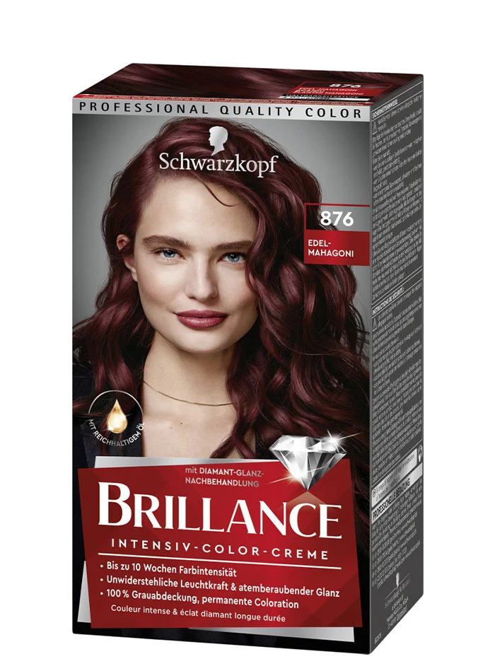 Schwarzkopf Vopsea de par Brillance Nr:876 Edelmahagoni