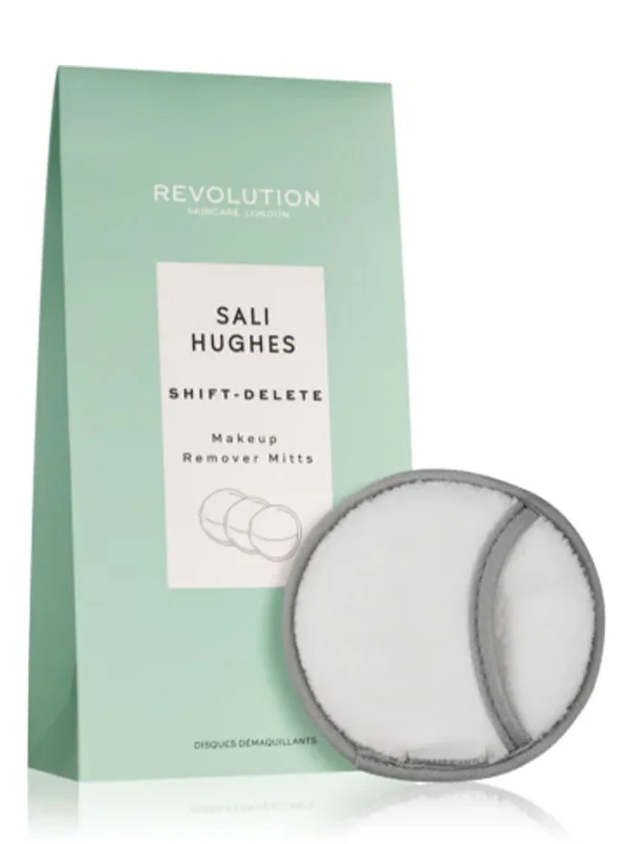 Revolution Dischete demachiante lavabile pentru Make-up 3 buc Sali Hughes Remover Mitts
