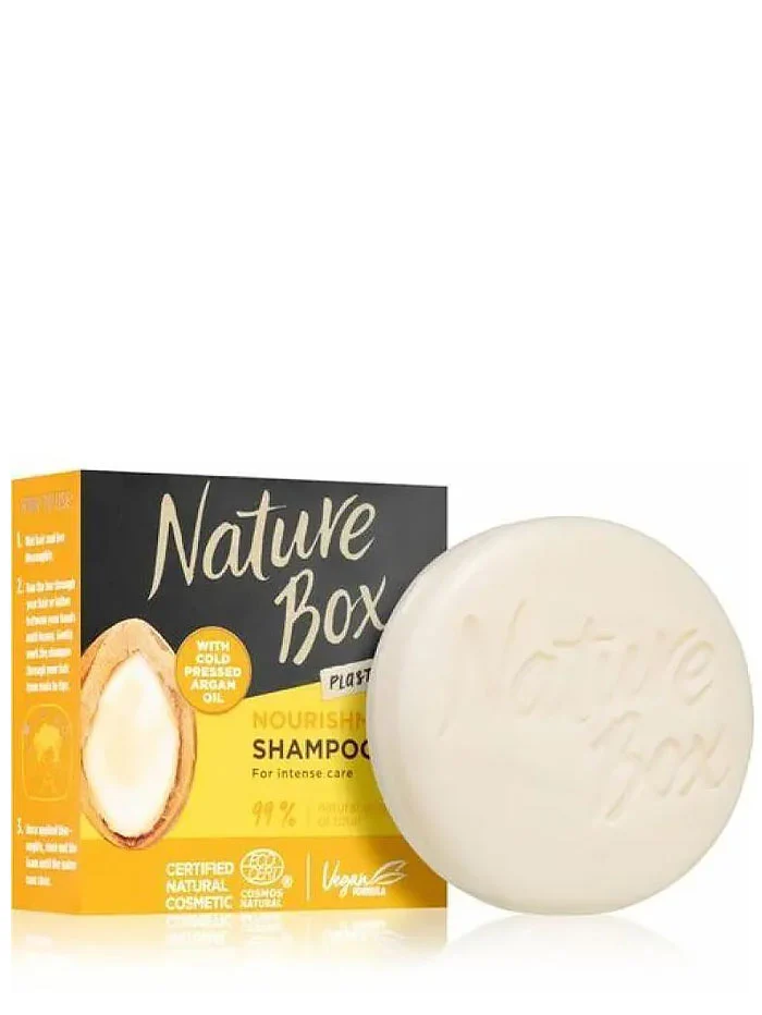 Nature Box Sampon solid 85 g Nourishing Argan Oil