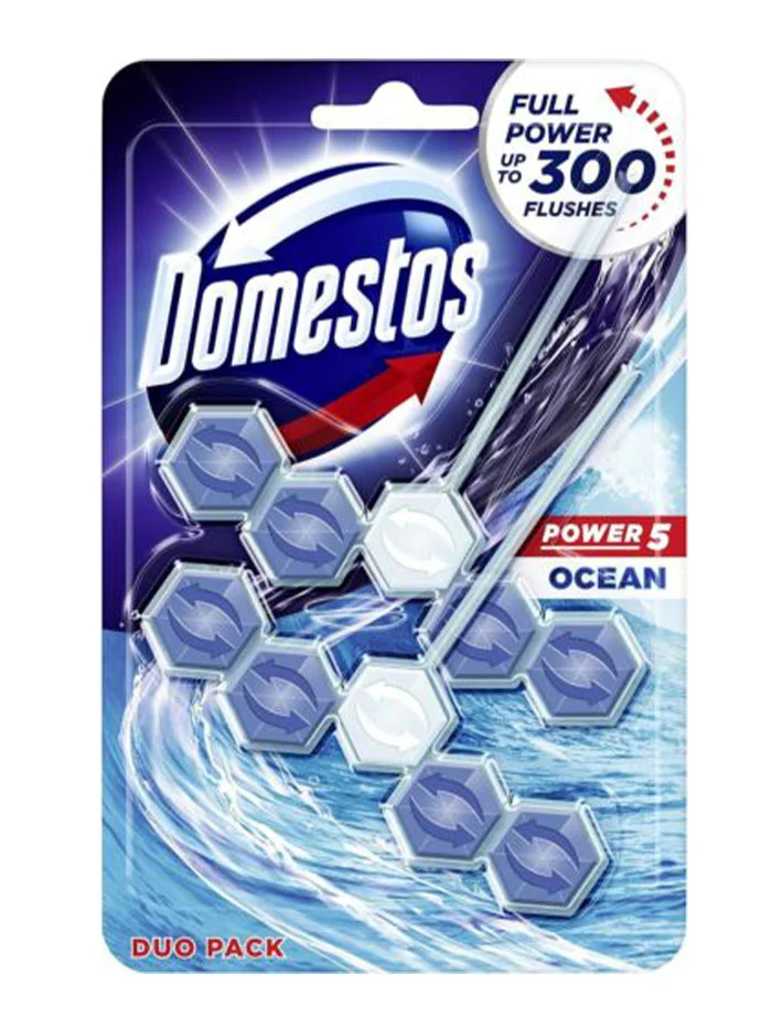 Domestos Odorizant wc cu bile 2x55 g Power 5 Ocean
