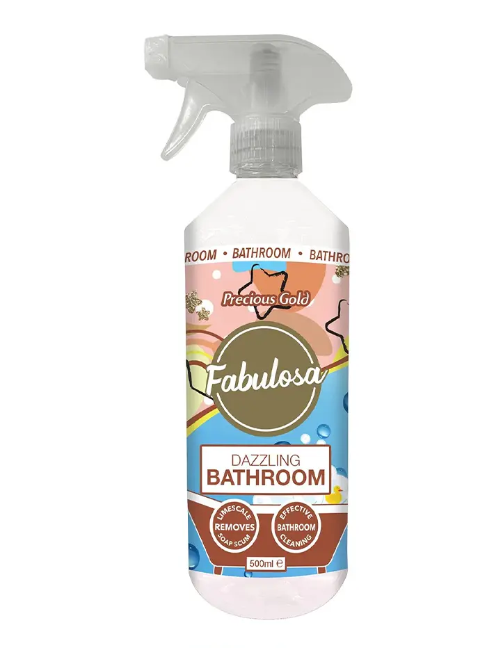 Fabulosa Solutie curatat baie cu pompa 500 ml Precious Gold