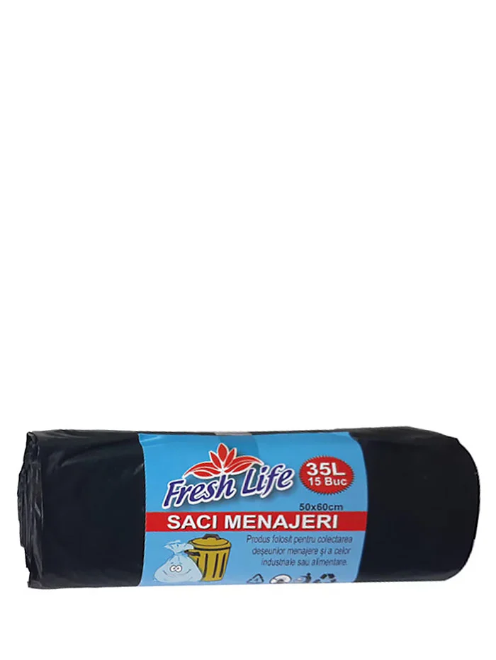 Fresh Life Saci menajeri 35 L 15 buc