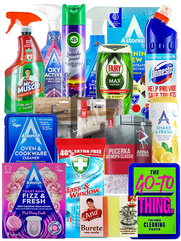 Pachet de curatenie 17 produse Astonish