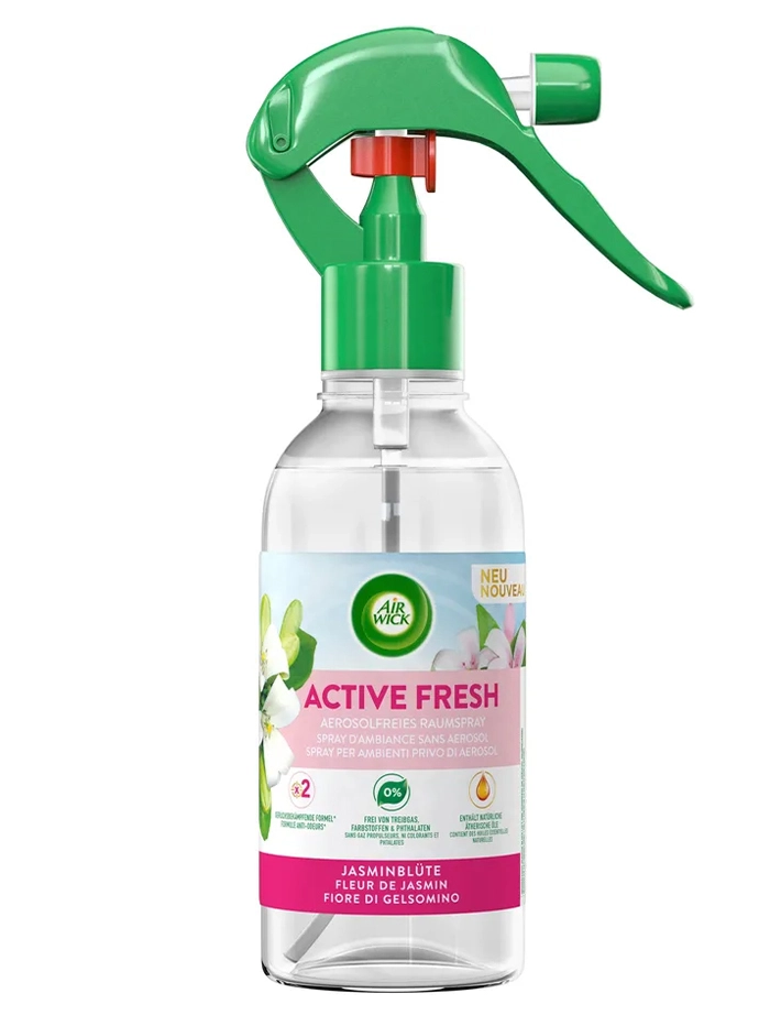 Airwick Odorizant camera cu pompa 237 ml Jasmin Active Fresh