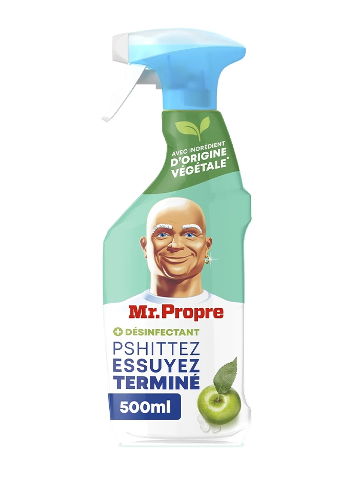 Mr. Proper Solutie multisuprafete cu pompa 500 ml Clean Apple