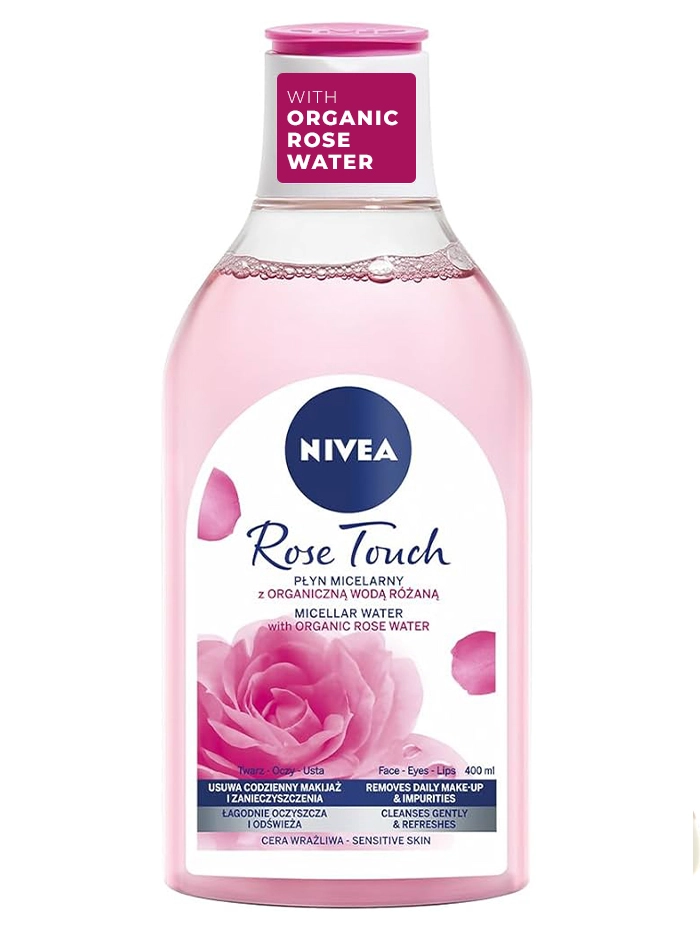 Nivea Apa micelara 400 ml Rose Touch
