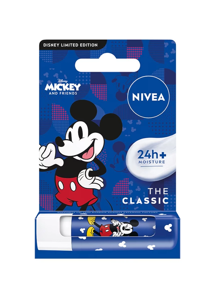 Nivea Balsam de buze 4.8 g Classic Care Mickey And Friends