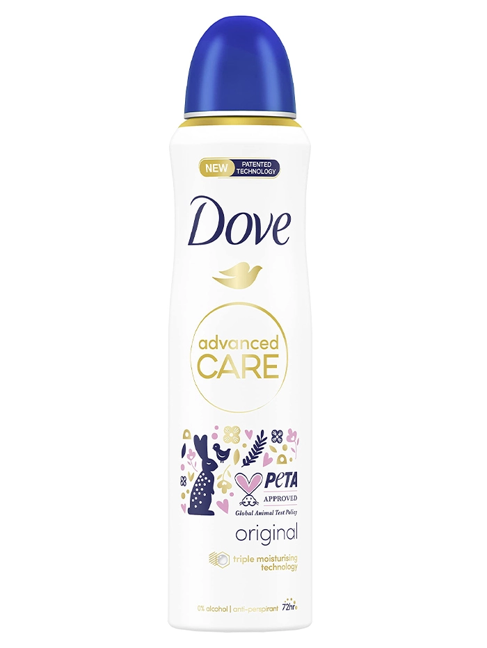 Dove Spray deodorant femei 200 ml Original Advanced Care
