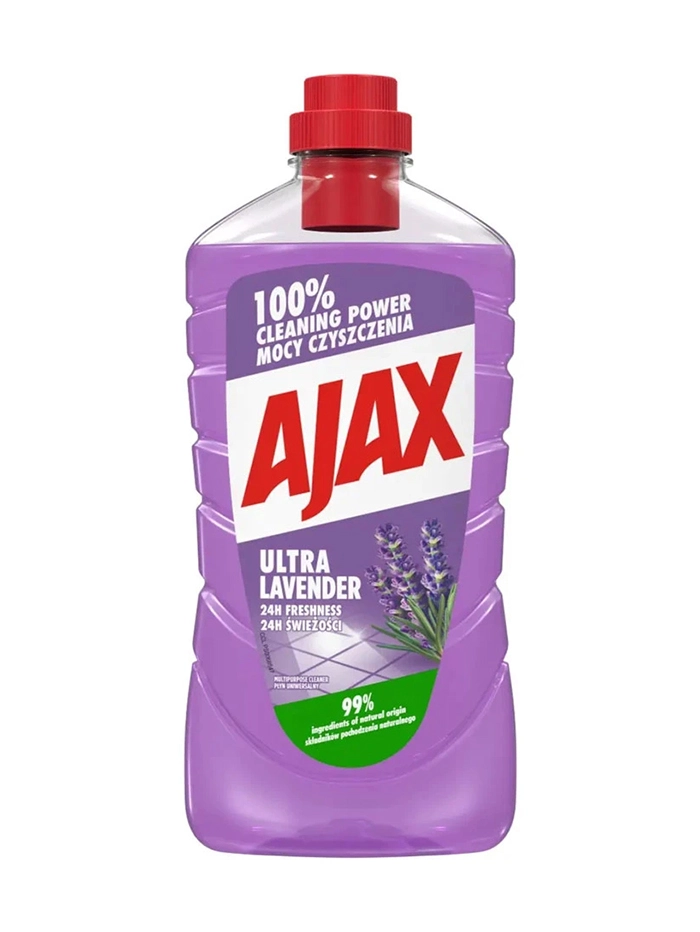 Ajax Detergent Pardoseli 1L Ultra Lavender