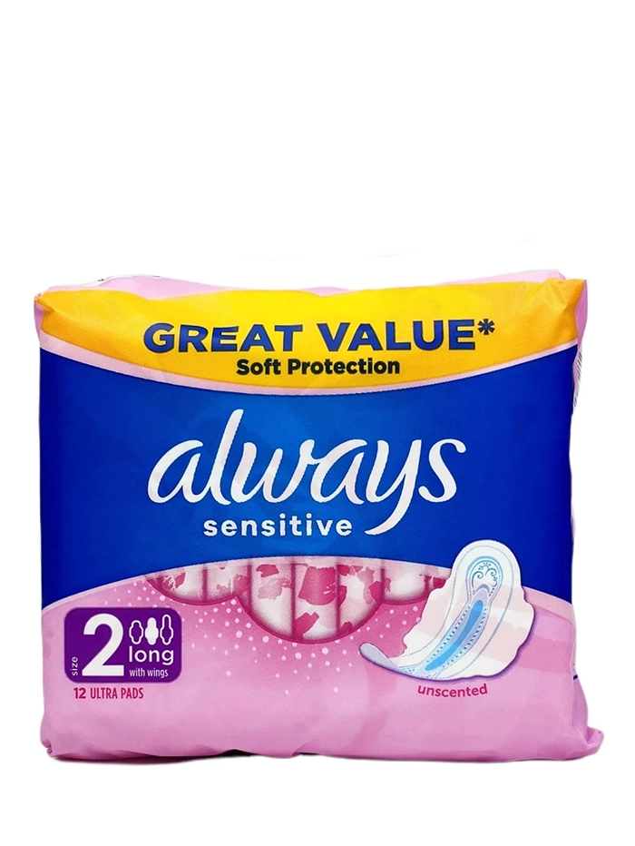 Always Absorbante 12 buc Sensitive Long S2