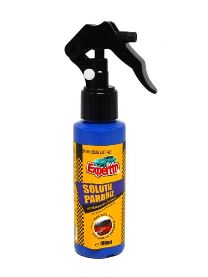 Expertto Solutie pentru curatarea parbrizului auto cu pompa 100 ml
