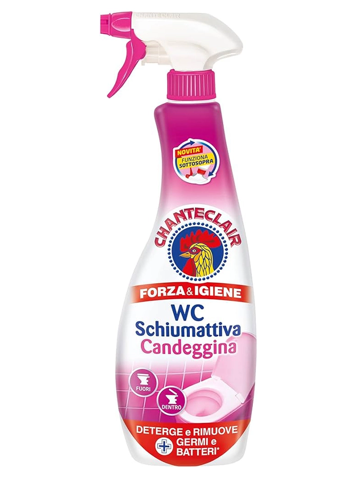 Chante Clair Spuma activa detartranta Wc cu inalbitor 625 ml Candeggina