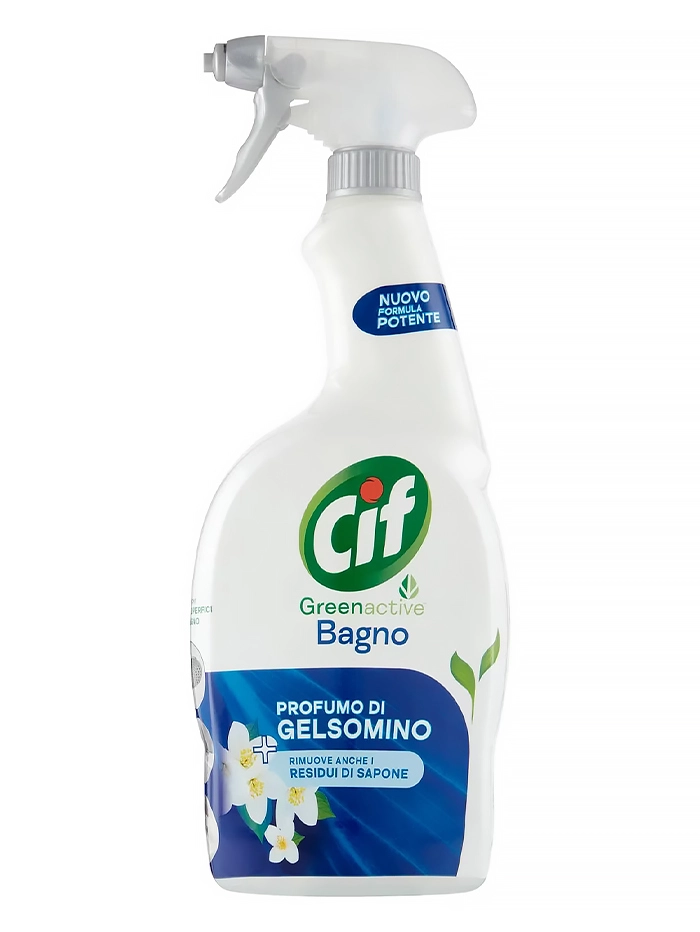 Cif Solutie curatat baie cu pompa 650 ml Green Active Profumo Di Gelsomino