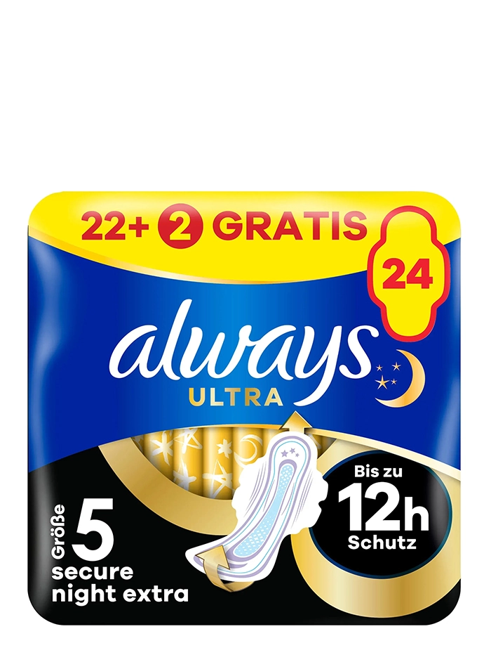 Always Absorbante 24 buc Nr.5 Ultra Secure Night