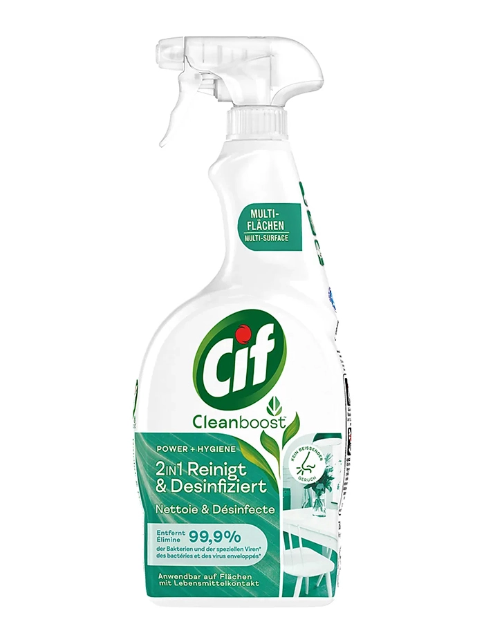 Cif Solutie Curatat multisuprafete cu pompa 750 ml 2in1 Power & Hygiene