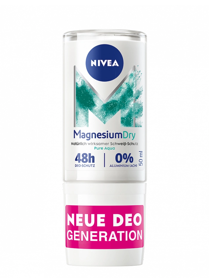 Nivea Roll-on 50 ml femei Magnesium Dry Pure Aqua