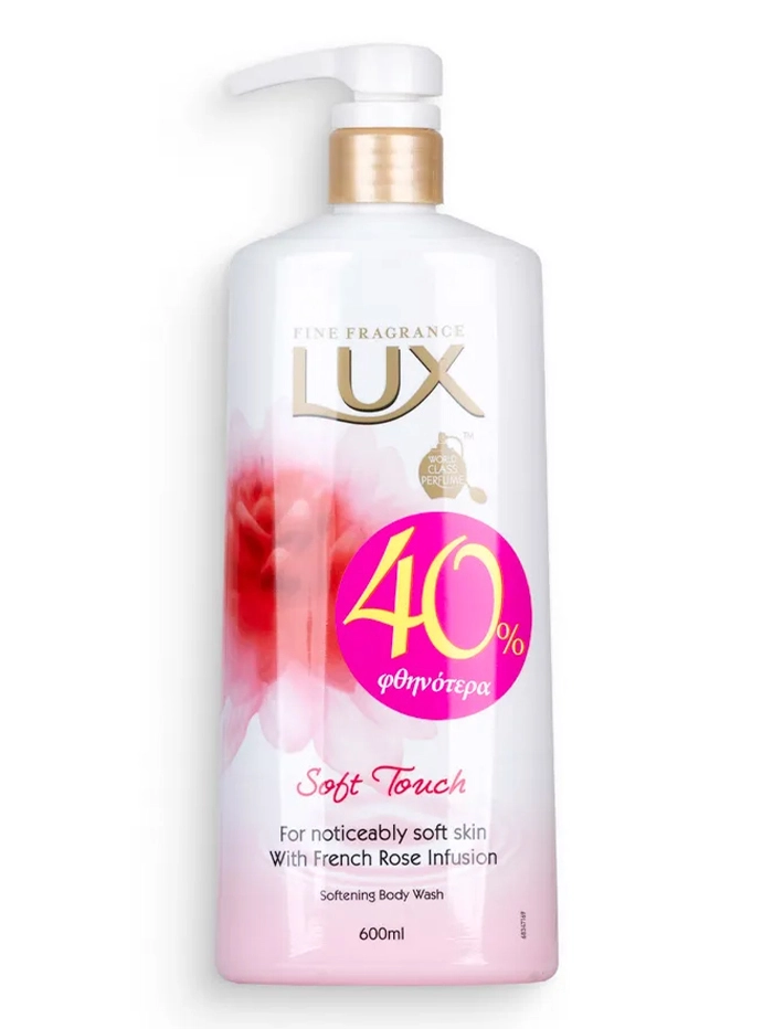Lux Gel de dus cu pompa 600 ml Soft Touch