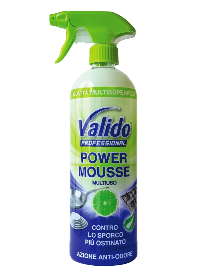 Valido Solutie Curatat multisuprafete cu pompa (spuma) 750 ml Power Mousse