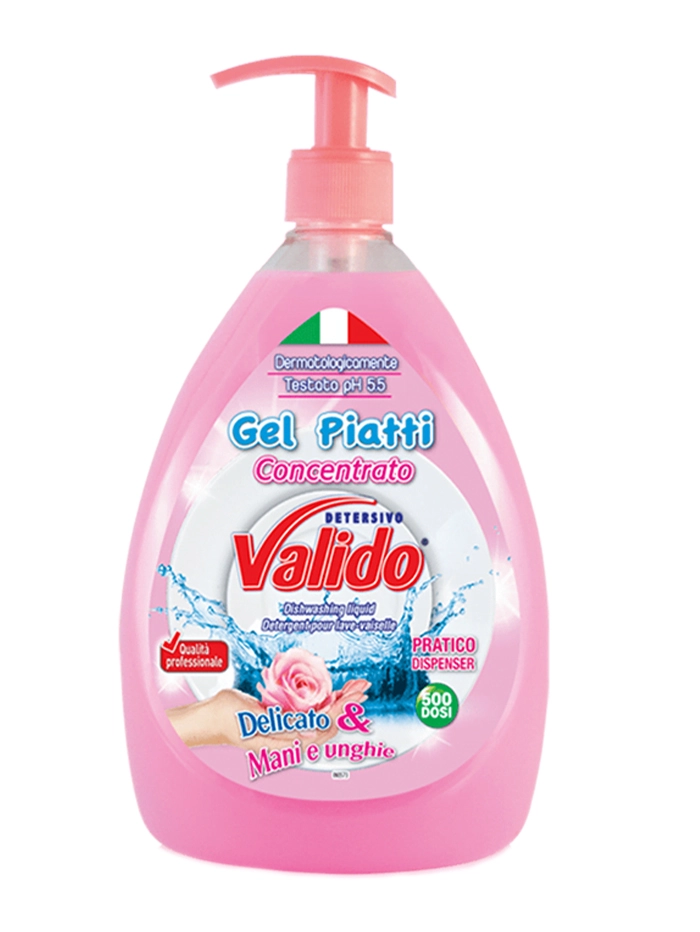 Valido Detergent pentru vase cu pompa 1000 ml Delicato