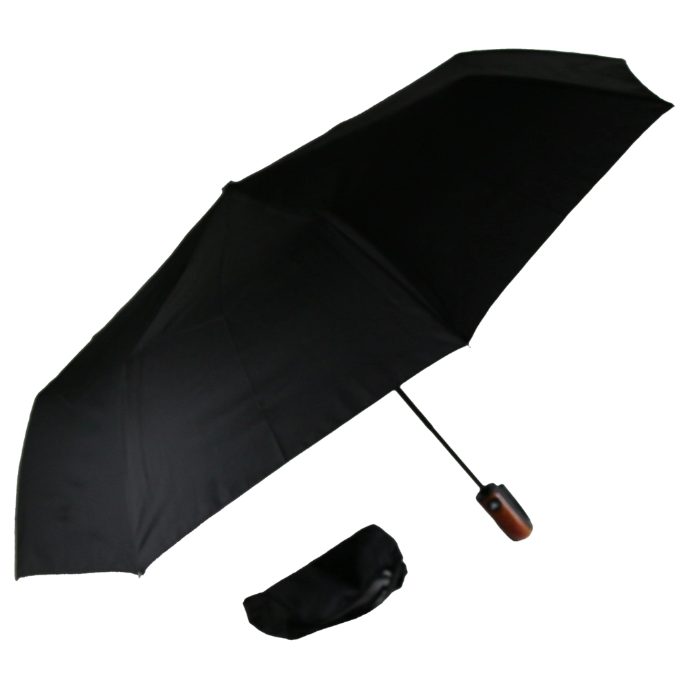Umbrela pliabila cu husa 98x60/34 cm, negru