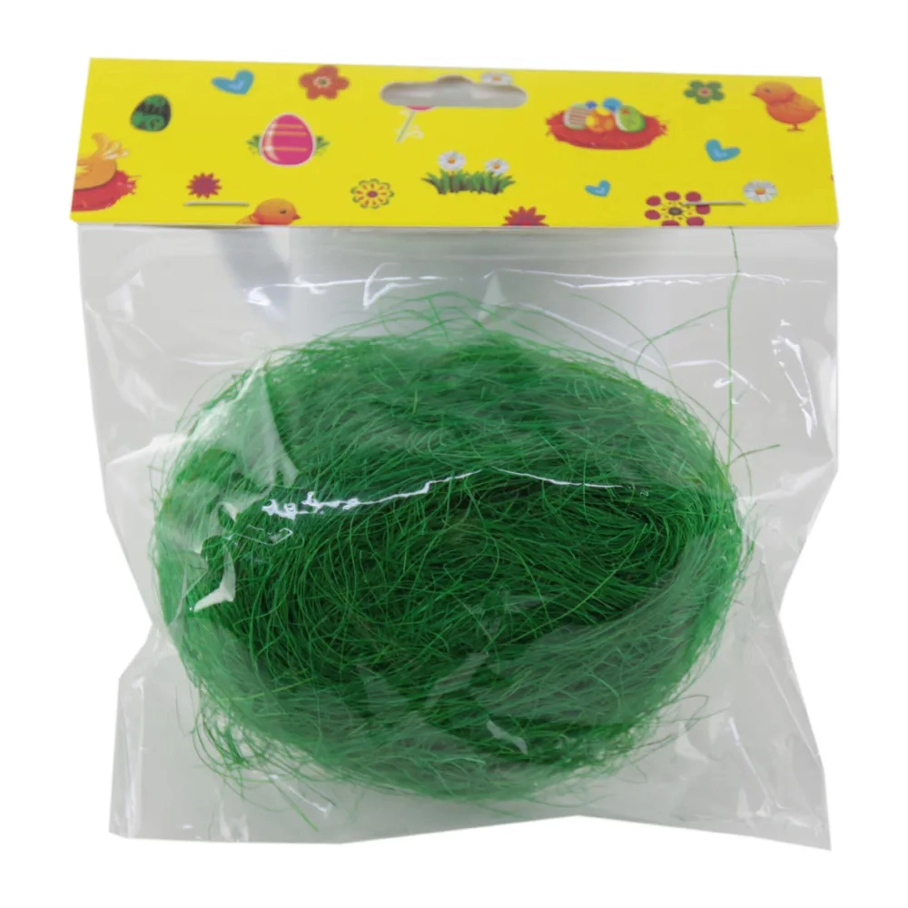 Ornament realizat din sisal 15 gr Verde