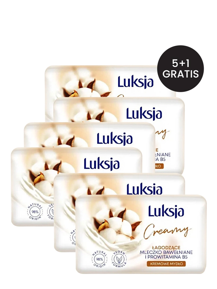 PROMO 5+1 GRATIS Luksja Sapun 100 g Creamy