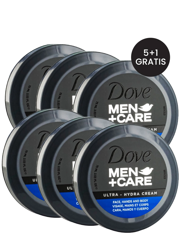 PROMO 5+1 GRATIS Dove Men+Care Crema 75 ml Ultra Hydra