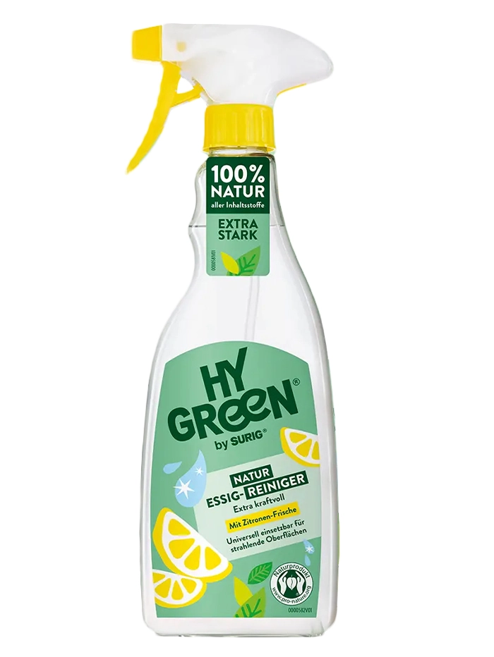 Surig Hy Green Solutie curatat multisuprafete cu otet 500 ml Zitronen-Frische