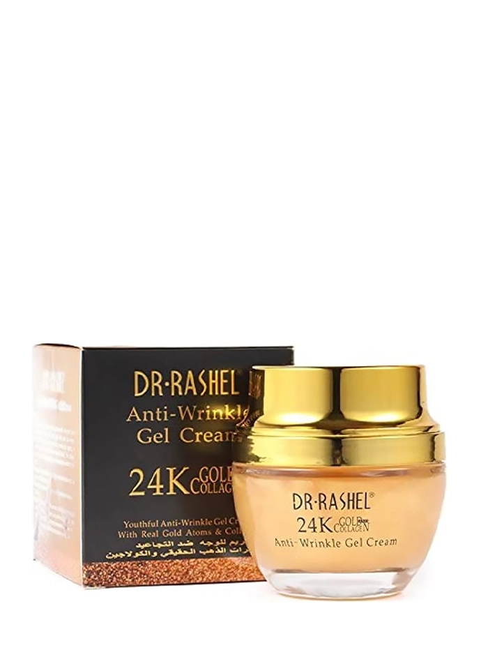 Dr. Rashel Crema Gel Anti-Aging cu aur si colagen 50 ml 24K Gold & Collagen Anti-Wrinkle