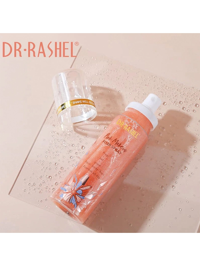 Dr. Rashel Spray fixator de machiaj 100 ml Pink