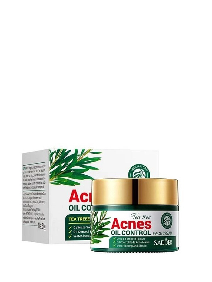 Sadoer Crema de fata 50 g Anti acnee cu Arbore de ceai