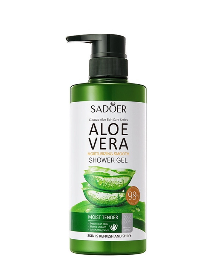 Sadoer Gel de dus cu pompa 500 ml Aloe Vera Moisturizing Smooth