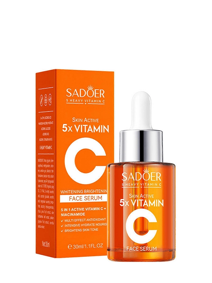 Sadoer Ser facial cu Vitamina C 30 ml Skin Active 5x