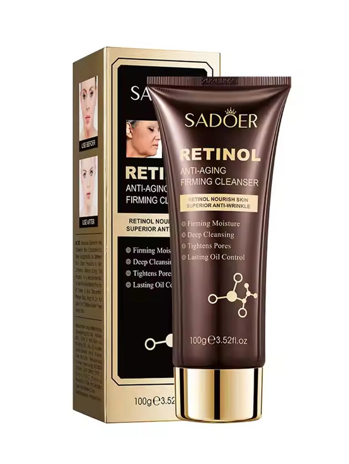 Sadoer Gel curatat fata anti-imbatranire cu retinol 100 g