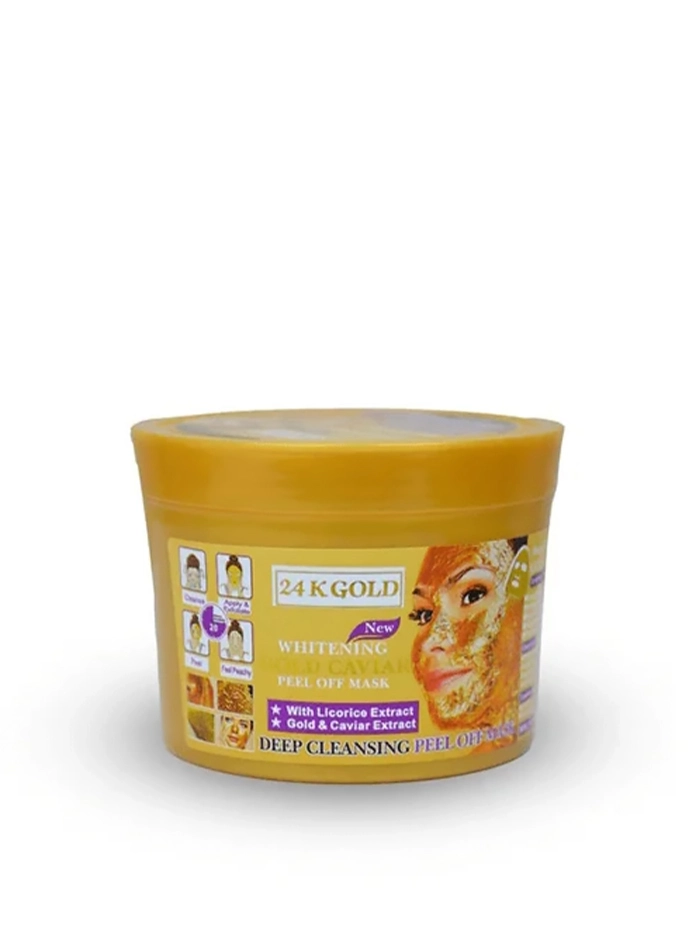 Wokali Masca de fata 300 ml 24K Gold Whitening Gold Caviar
