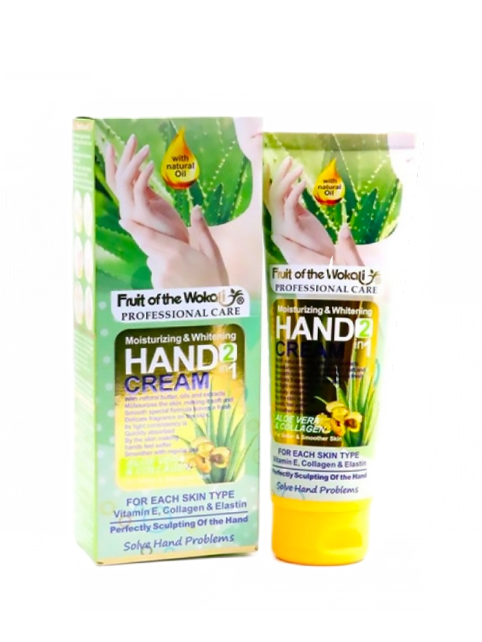 Wokali Crema de maini 130 ml Aloe Vera&Collagen