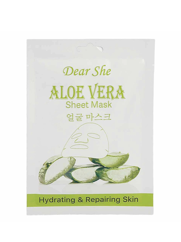 Dear She Masca de fata 25 ml Aloe Vera hydrating&Repairing Skin