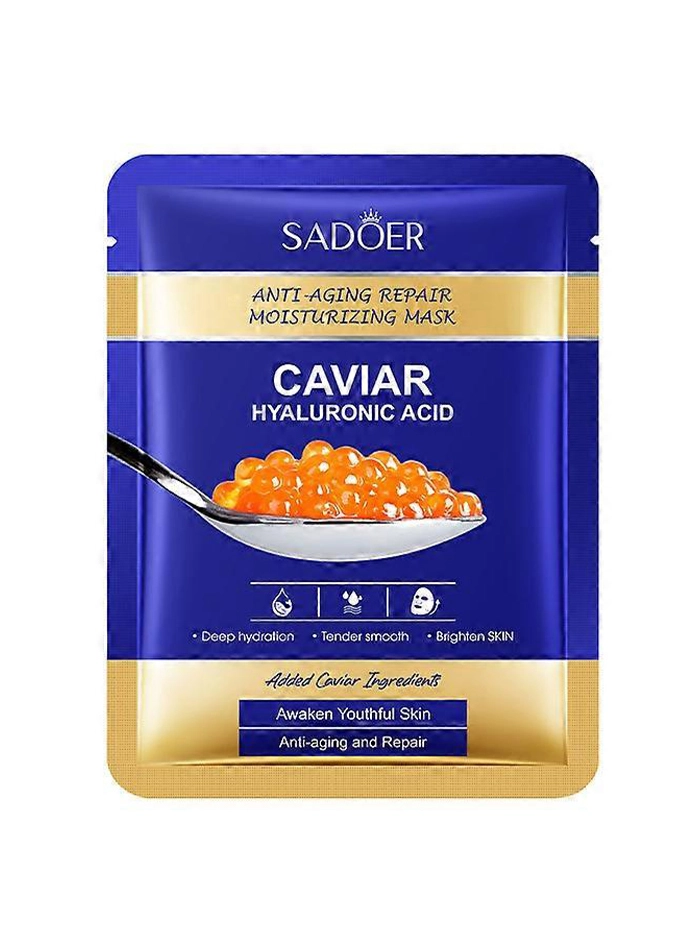 Sadoer Masca de fata cu acid hialuronic si caviar 25 g Anti-Aging