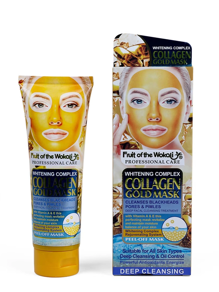 Wokali Masca de fata 130 ml Collagen Gold Mask Whitening Complex