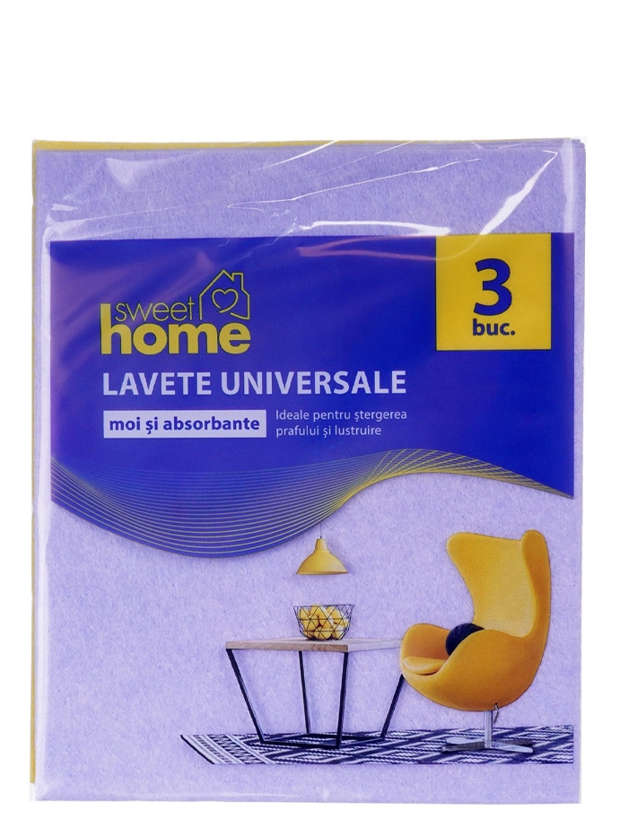 Sweet Home Lavete universale 3 buc