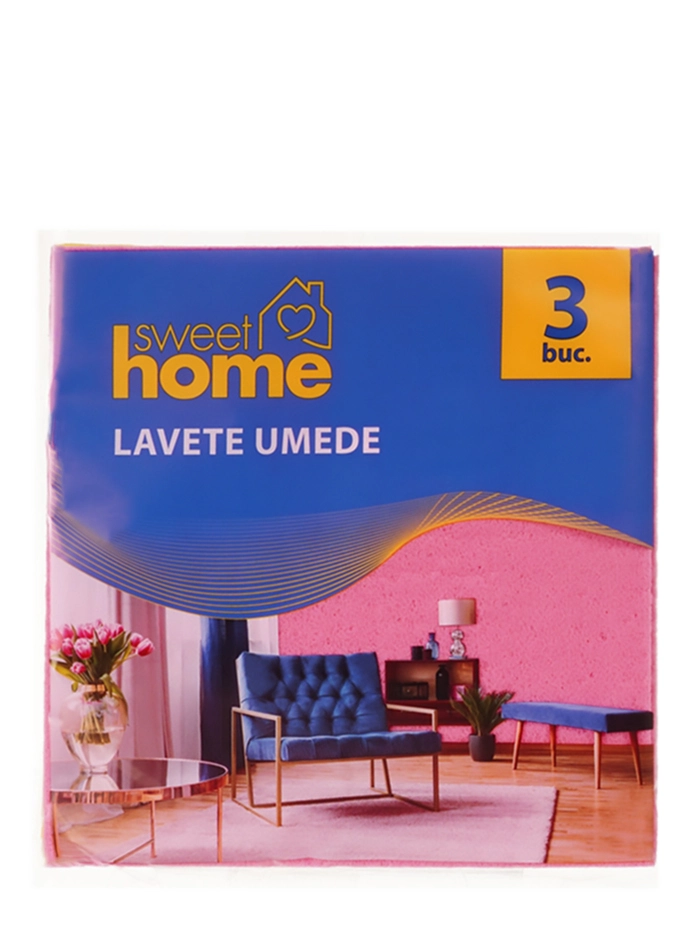 Sweet Home Lavete umede 3 buc