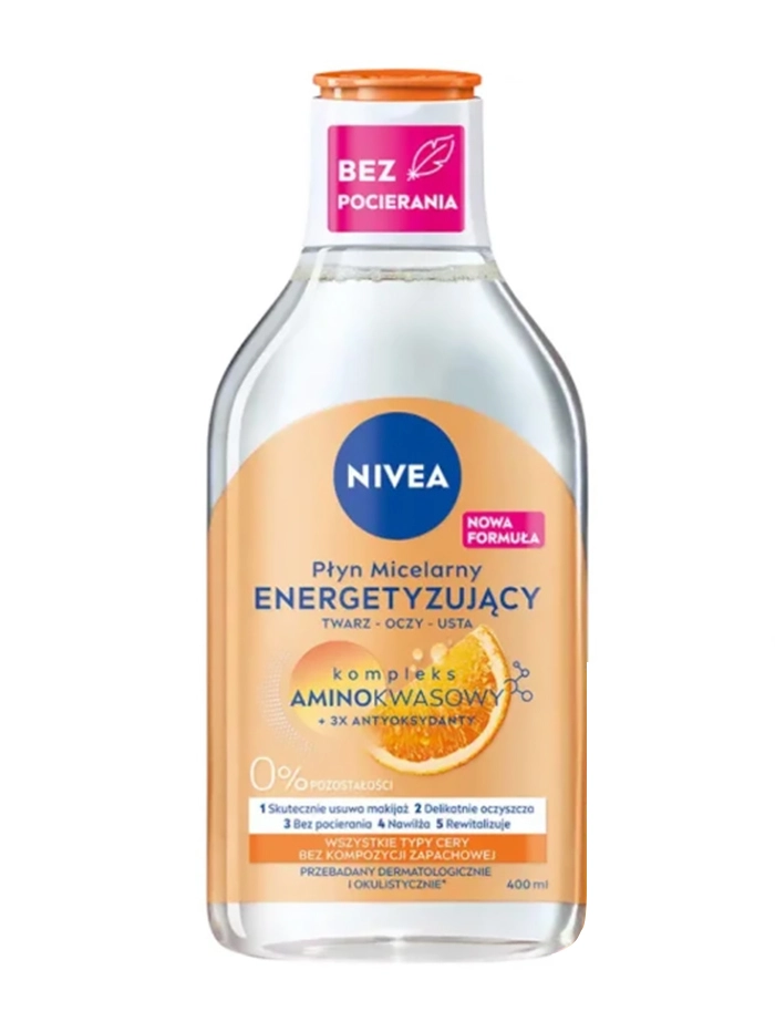 Nivea Apa micelara 400 ml Energizing Amino Acid Complex